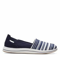 Clarks Breeze Step Navy/White