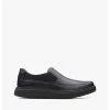 Clarks Un Abode Go – Black Leather – Black Leather