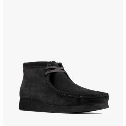 Clarks Wallabee Boot2 – Black Suede – Black Suede -Sandals shop CAS SHOES 3CFA1SHCB4F915GS 2