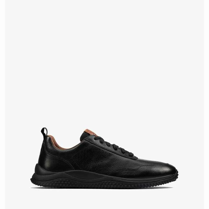 Clarks Puxton Lace Black Leather – Black 3 Clarks Puxton Lace Black Leather – Black