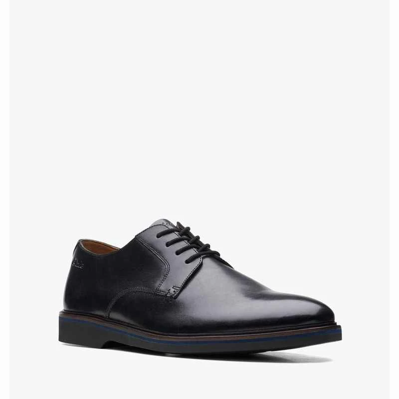 Clarks Malwood Plain Black Leather – Black 5 Clarks Malwood Plain Black Leather – Black - Image 3