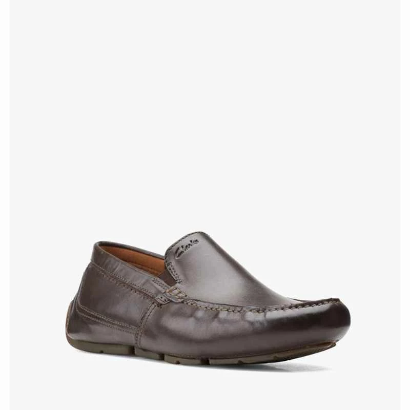 Clarks Markman Plain – Dark Brown Leather – Dark Brown Leather 5 Clarks Markman Plain – Dark Brown Leather – Dark Brown Leather - Image 3