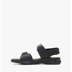 Clarks Hapsford Creek Black Tumbled Leather – Black 7 Clarks Hapsford Creek Black Tumbled Leather – Black -Sandals shop CAS SHOES 661CDSH5DD1A67GS 2