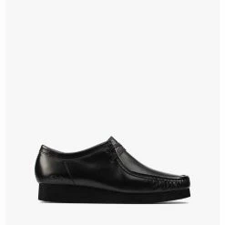 Clarks Wallabee 2 – Black Leather – Black Leather