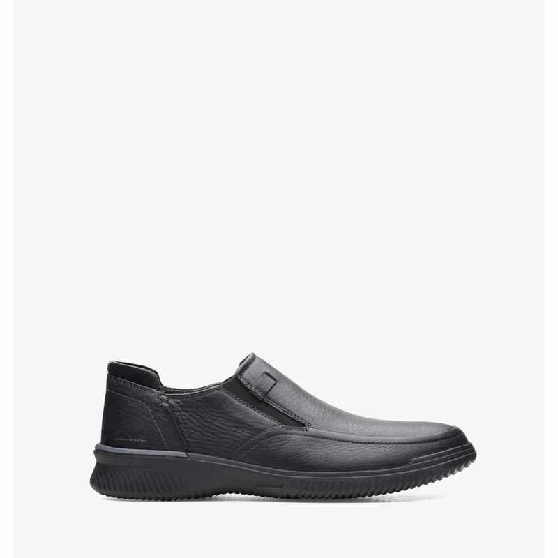 Clarks Donaway Step – Black Leather – Black Leather 4 Clarks Donaway Step – Black Leather – Black Leather - Image 2