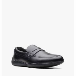 Clarks Konrad Penny Black Leather – Black -Sandals shop CAS SHOES EE783SH611148EGS 2