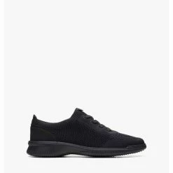 Clarks Donaway Knit – Black/Black – Black/Black