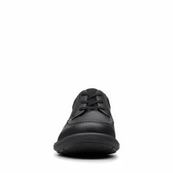 Clarks Rendell WalkBlack Leather -Sandals shop CLMENSDerbyOxfordShoes 26146416 2