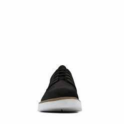 Clarks Ernest WalkBlack Suede -Sandals shop CLMENSDerbyOxfordShoes 26149767 2