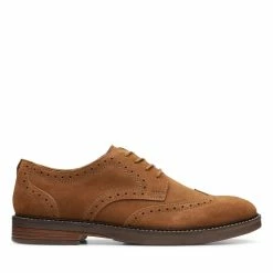 Clarks Paulson WingTan Suede