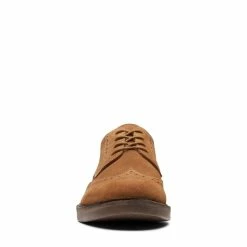Clarks Paulson WingTan Suede 7 Clarks Paulson WingTan Suede -Sandals shop CLMENSDerbyOxfordShoes 26150858 2