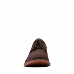 Clarks Atticus LaceDark Brown Nubuck -Sandals shop CLMENSDerbyOxfordShoes 26151308 2