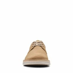Clarks Forge VibeDark Sand Suede -Sandals shop CLMENSLoafersSlipOns 26149657 2