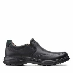Clarks Un Brawley StepBlack Leather