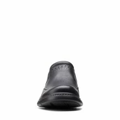 Clarks Un Brawley StepBlack Leather -Sandals shop CLMENSLoafersSlipOns 26151788 2