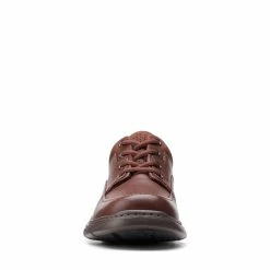 Clarks Un Brawley LaceMahogany Leather -Sandals shop CLMENSLoafersSlipOns 26151789 2