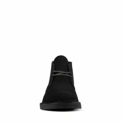 Clarks Desert Boot 2Black Suede -Sandals shop CLMENSLoafersSlipOns 26155499 2