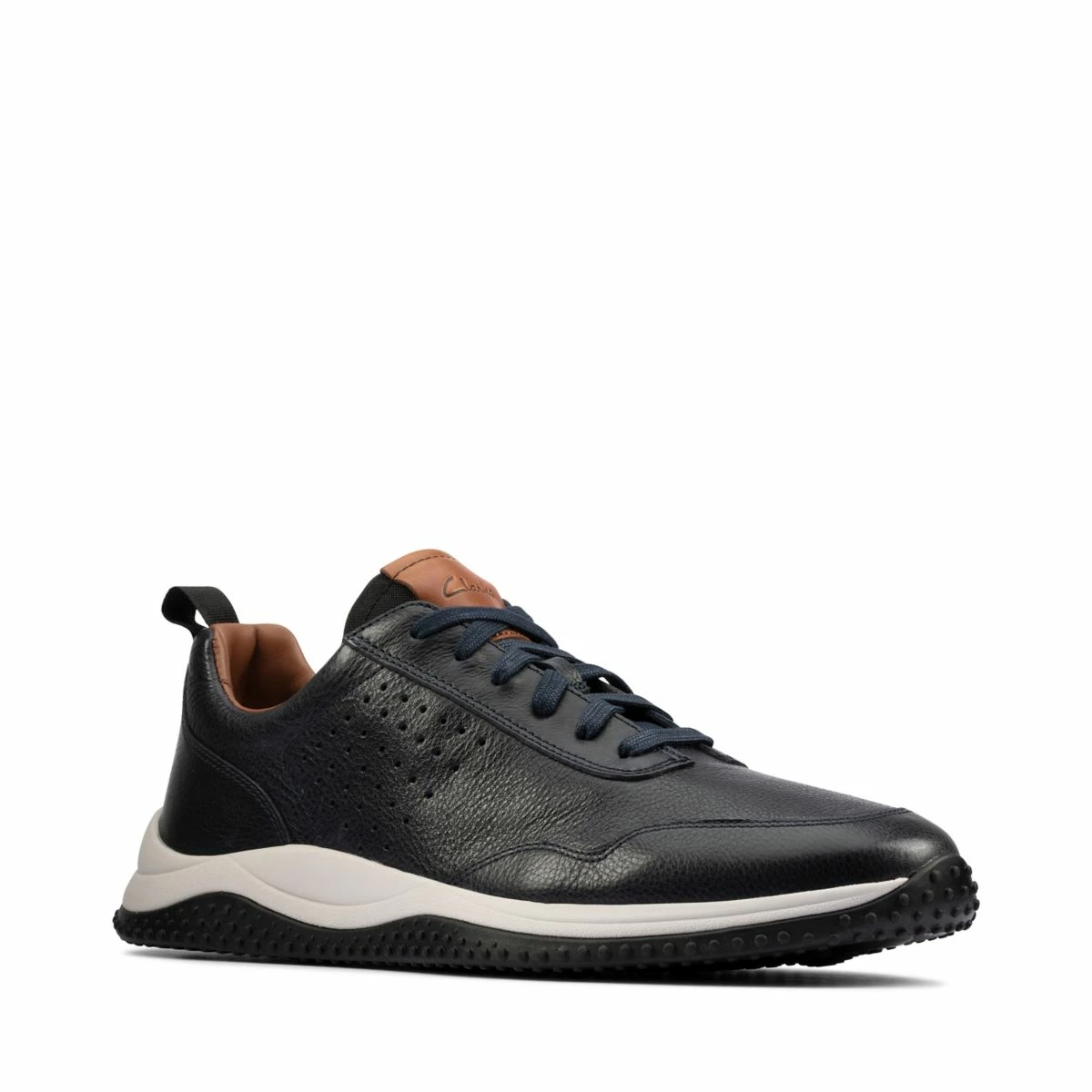 Clarks Puxton LaceNavy Leather 4 Clarks Puxton LaceNavy Leather - Image 2