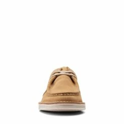Clarks Forge RunDark Sand Suede -Sandals shop CLMENSLoafersSlipOns 26157912 2