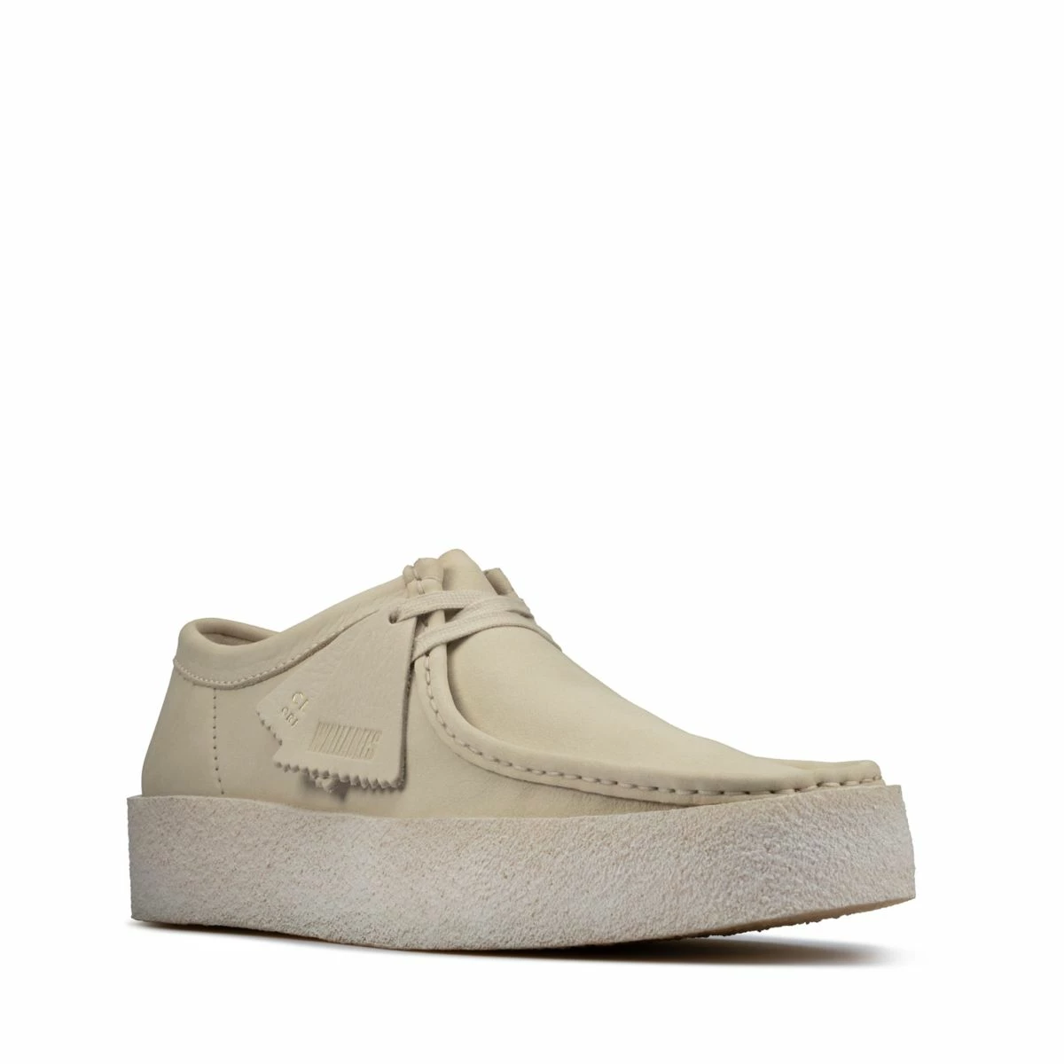 Clarks Wallabee CupWhite Nubuck 4 Clarks Wallabee CupWhite Nubuck - Image 2