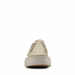 Clarks Wallabee CupWhite Nubuck 7 Clarks Wallabee CupWhite Nubuck -Sandals shop CLMENSLoafersSlipOns 26158153 2