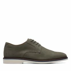 Clarks Malwood PlainOlive Nubuck