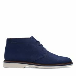 Clarks Malwood MidNavy Nubuck