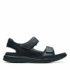 Clarks Nature TrekBlack Nubuck -Sandals shop CLMENSSandals 26159760