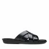 Clarks Ellison WeaveBlack Leather -Sandals shop CLMENSSandals 26159799