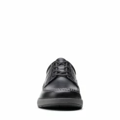 Clarks Un Trail ApronBlack Leather -Sandals shop CLMENSSneakers 26151966 2