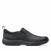 Clarks Grove StepBlack Leather -Sandals shop CLMENSSneakers 26153323