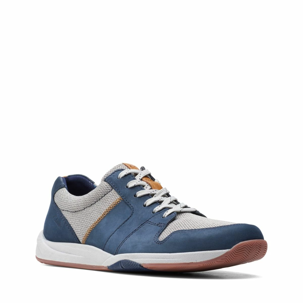 Clarks Langton LaceNavy Combi Nubuck 4 Clarks Langton LaceNavy Combi Nubuck - Image 2