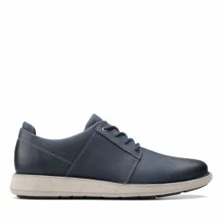 Clarks Un LarvikLace2Navy Leather