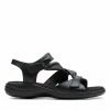 Clarks Saylie MoonBlack Leather 2 Clarks Saylie MoonBlack Leather -Sandals shop CLWOMENWSFlatSandals 26133689