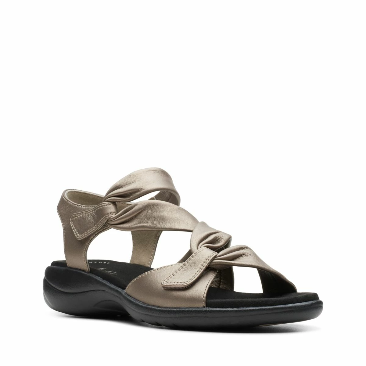 Clarks Saylie MoonPewter Leather 4 Clarks Saylie MoonPewter Leather - Image 2