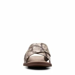Clarks Declan IvyTaupe Snake -Sandals shop CLWOMENWSFlatSandals 26150056 2