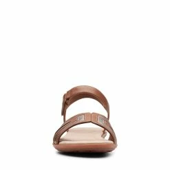 Clarks Ada MistTan Combi Leather -Sandals shop CLWOMENWSFlatSandals 26150075 2