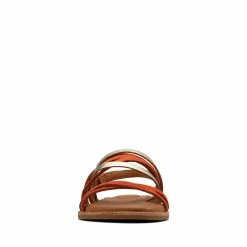 Clarks Karsea AnkleBright Orange -Sandals shop CLWOMENWSFlatSandals 26158492 2