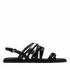 Clarks Karsea AnkleBlack Combi Leather -Sandals shop CLWOMENWSFlatSandals 26158494