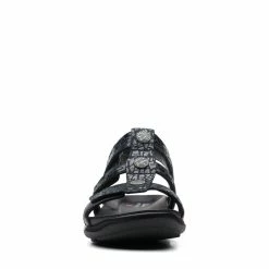 Clarks Kylyn StepBlack Combination -Sandals shop CLWOMENWSFlatSandals 26159183 2