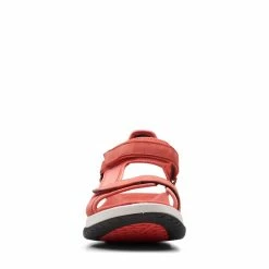 Clarks Wave2.0 Skip.Coral -Sandals shop CLWOMENWSFlatSandals 26159698 2
