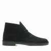 Clarks Desert Boot Black Suede -Sandals shop CS M BOOT 26155480