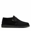Clarks Desert Trek Black Suede