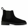 Clarks Desert Chelsea 2 Black Suede -Sandals shop CS M BOOT 26155560