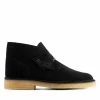 Clarks Desert Boot 221 Black Suede