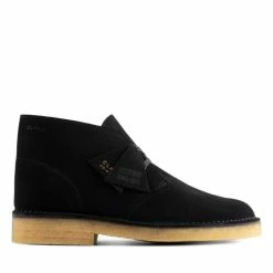 Clarks Desert Boot 221 Black Suede
