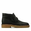 Clarks Desert Boot 221 Black Natural Leather -Sandals shop CS M BOOT 26160779