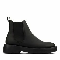 Clarks Mileno Chelsea Black Leather