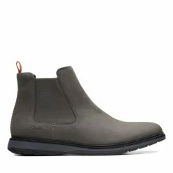 Clarks Chantry Top Dark Grey Nubuck