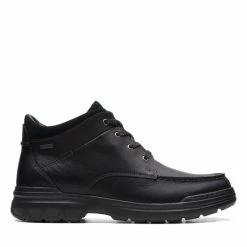 Clarks Rockie2 HIGTX Black Leather